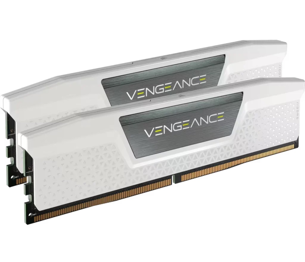 Memria RAM Corsair Vengeance DDR5 32GB (2x16GB) 5600MHZ CL40 Branca 1